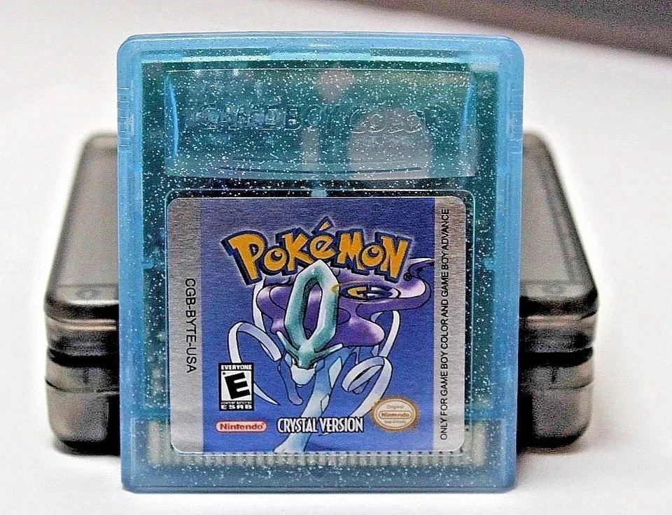 Pokemon Crystal Version - Nintendo Gameboy Color Pokemon Crystal Version - Nintendo Gameboy Color