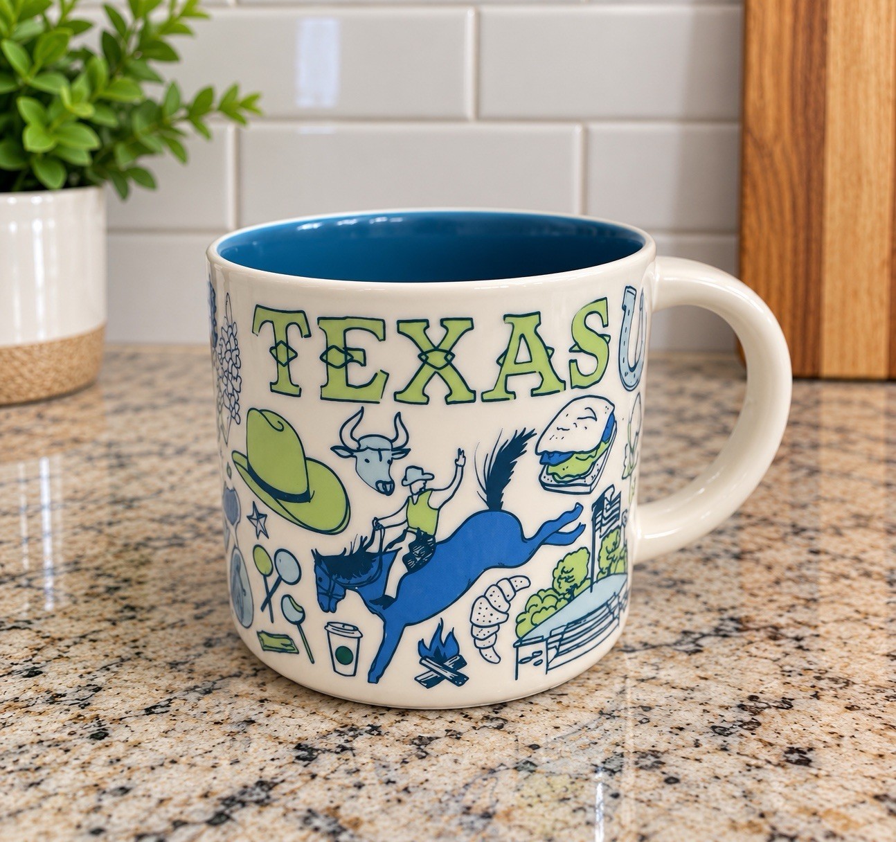 Starbucks 2021 Texas Been There Series Mug, 14 oz. V3, HTF Starbucks 2021 Texas Been There Series Mug, 14 oz. V3, HTF