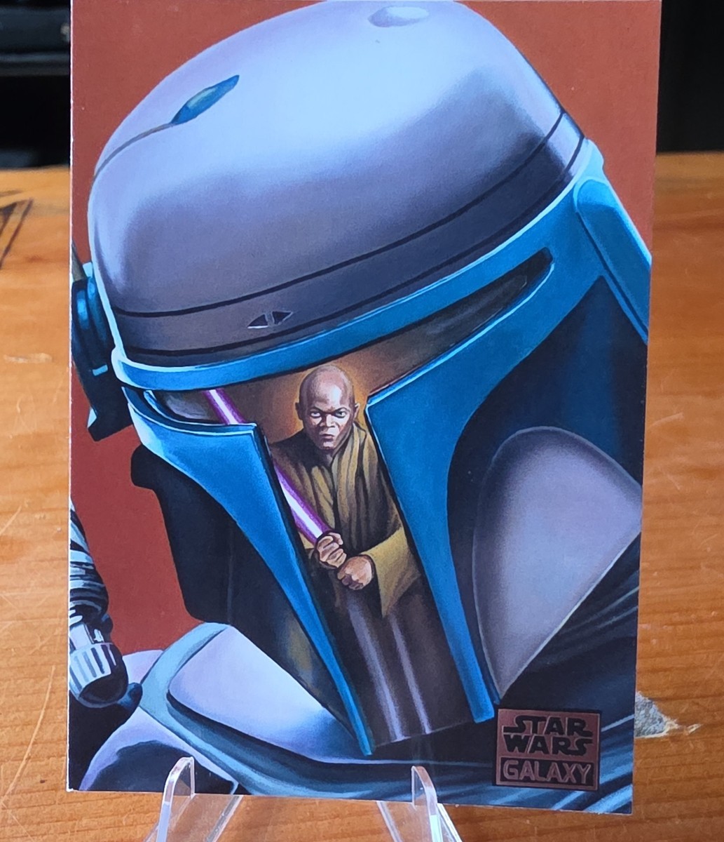 2018 Topps Star Wars Galaxy Mace Windu #74