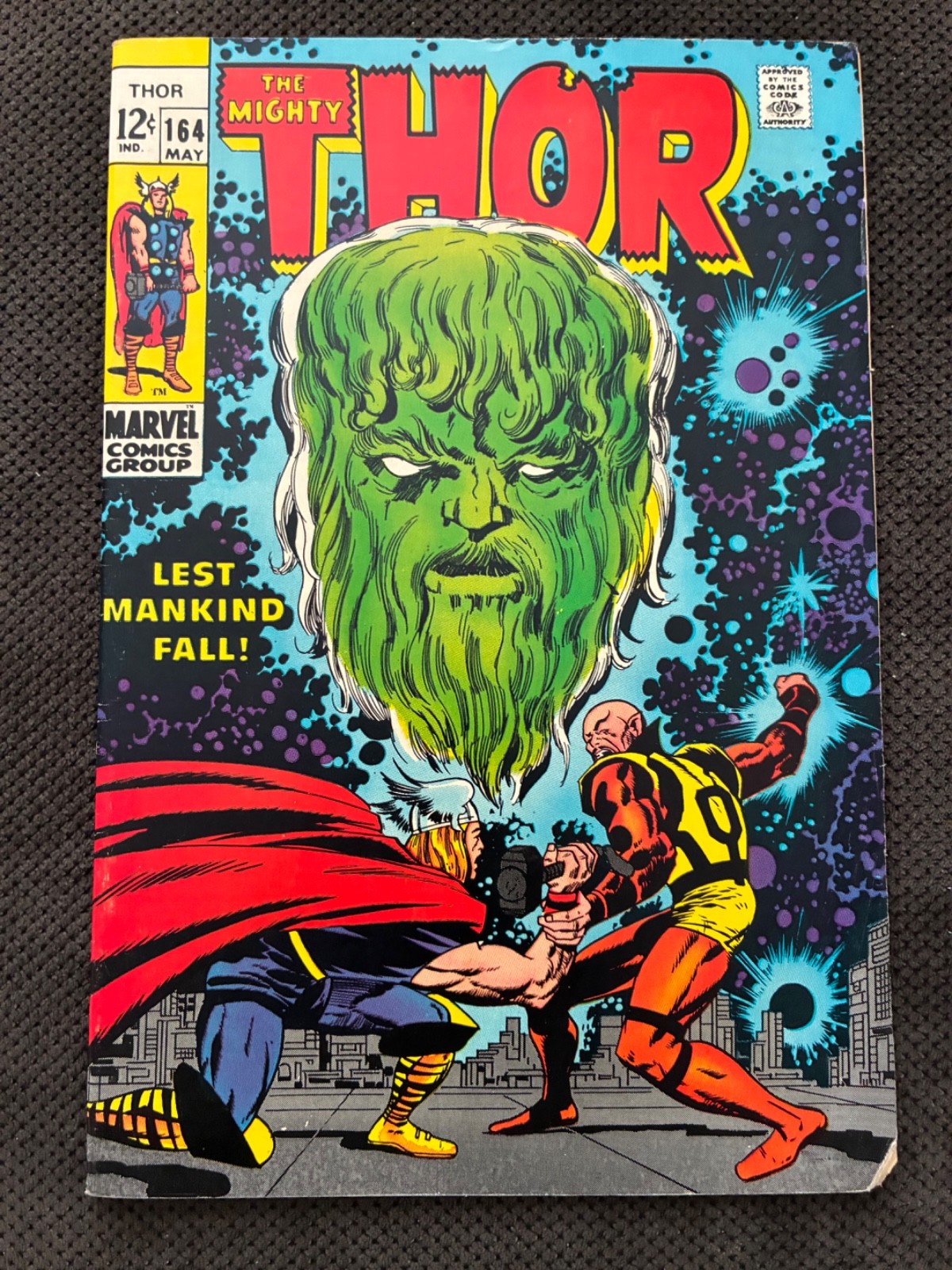 The Mighty Thor #164 (Marvel Comics 1969) - "Adam Warlock" - Mid-Grade The Mighty Thor #164 (Marvel Comics 1969) - "Adam Warlock" - Mid-Grade