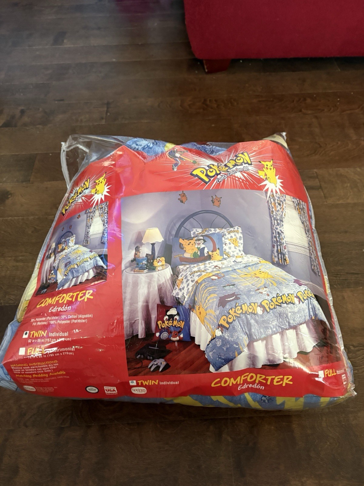 1999 Pokemon Twin Set Comferter Brand New 1999 Pokemon Twin Set Comferter Brand New