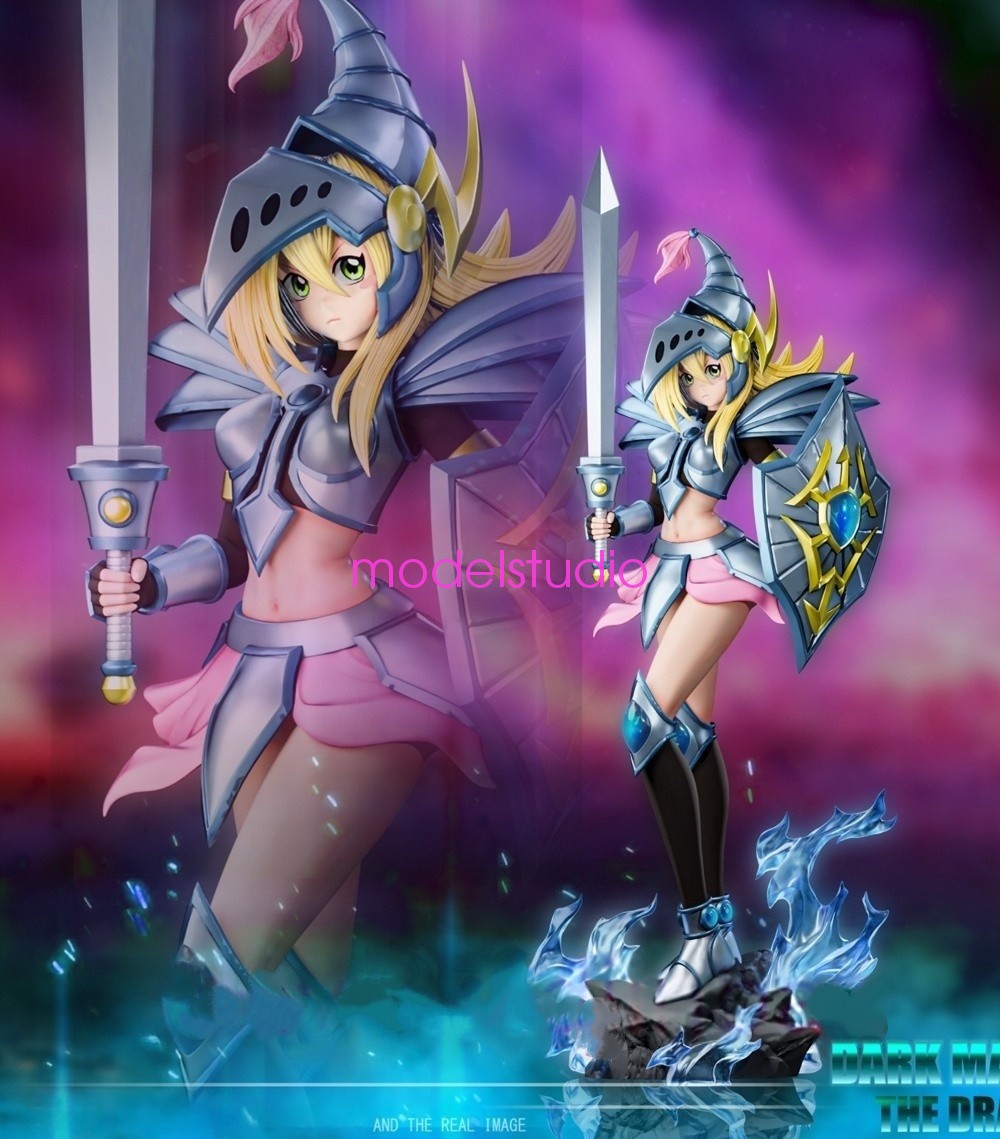 Yu-Gi-Oh Black Magician Girl Model PU Pre-order BBSD Studio Dragon Knight H32cm Yu-Gi-Oh Black Magician Girl Model PU Pre-order BBSD Studio Dragon Knight H32cm