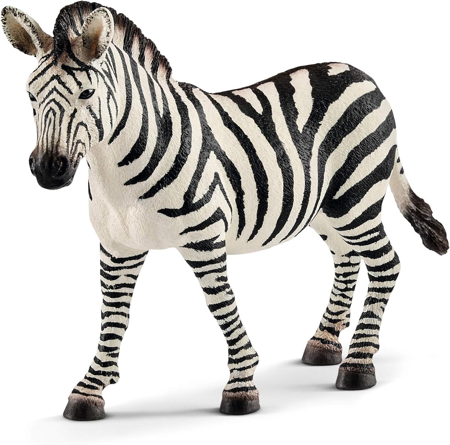 Schleich Wild Life Realistic Female Zebra Figurine - Authentic and Highly Det...