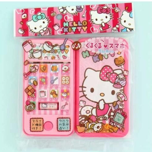Hello Kitty Spinning Smart Phone Candy Toy Retired Collectible Sanrio Japan