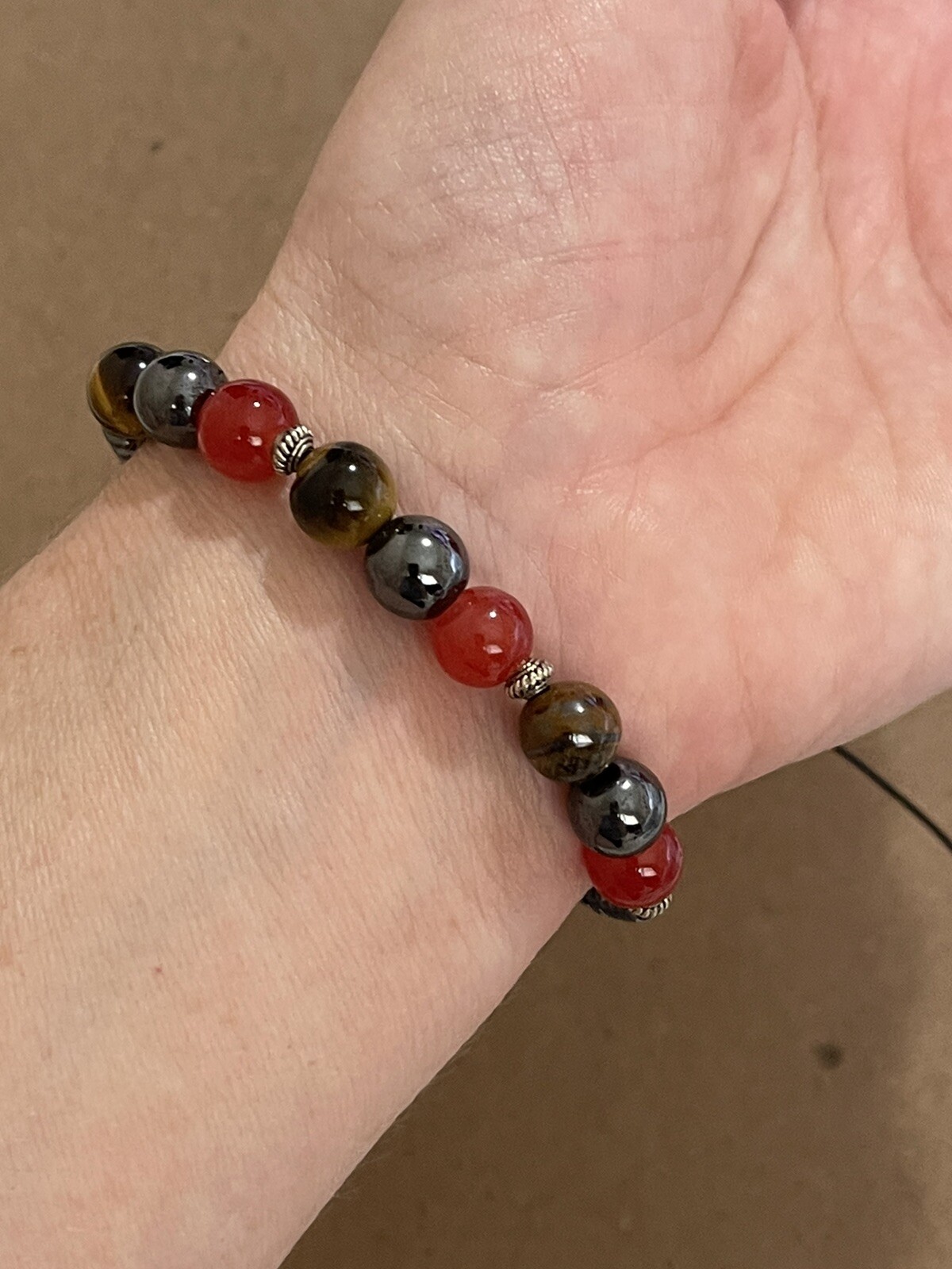 2 Pulseras Triple Efectiva Protección para el Amor, Salud y Dinero
