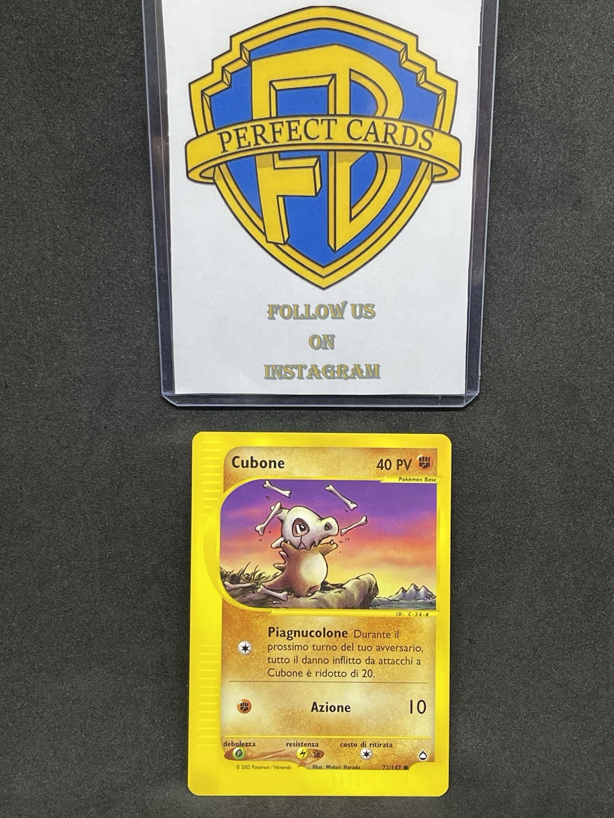 POKÉMON AQUAPOLIS COMMON CUBE 72/147 NM ITA POKÉMON AQUAPOLIS COMMON CUBE 72/147 NM ITA