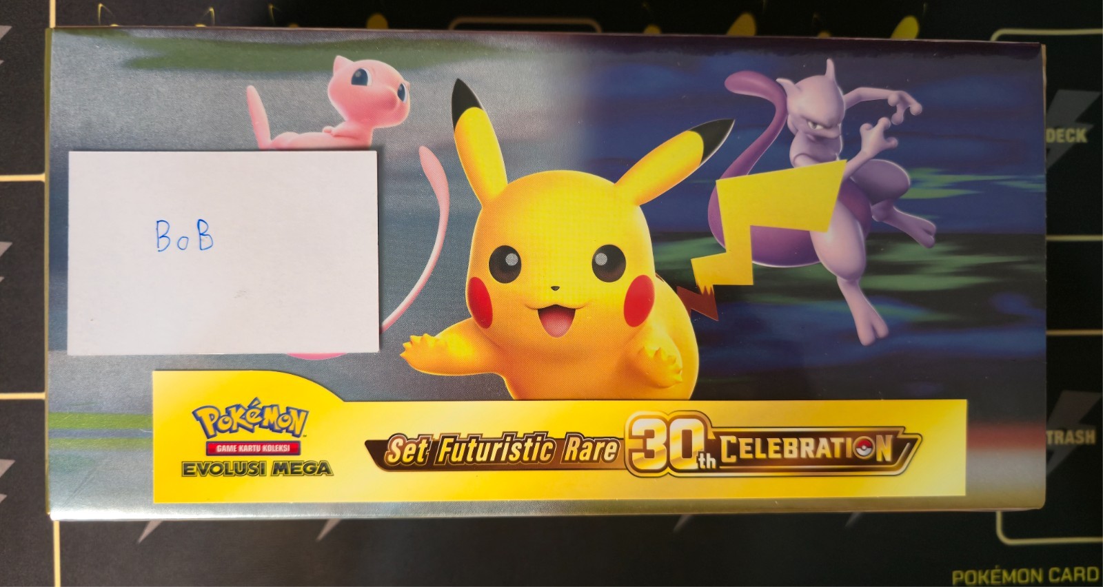 Pokemon TCG Indonesia Set Futuristic rare 30th Celebration sealed Box