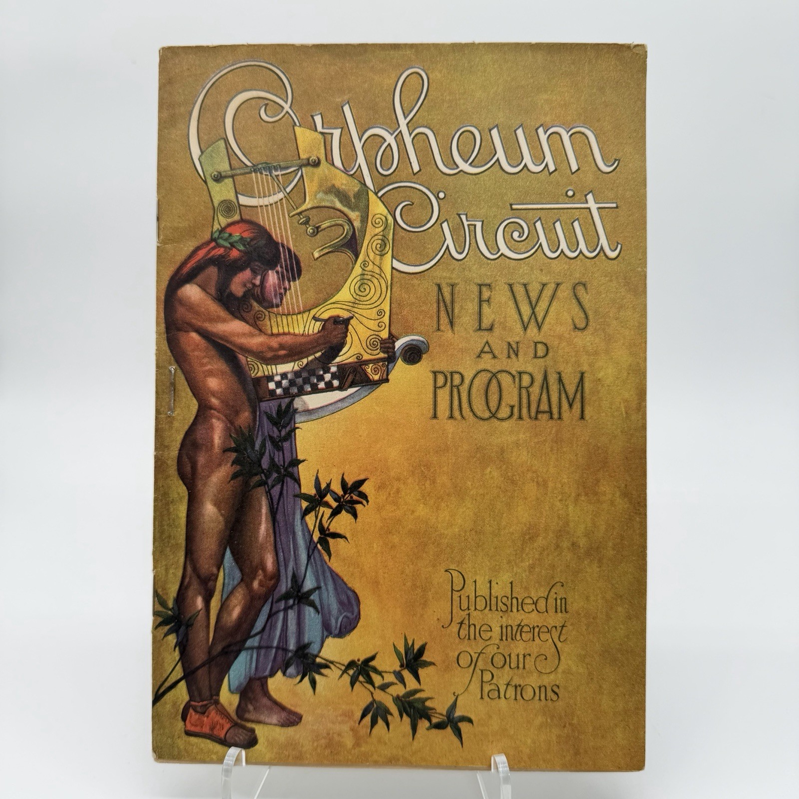 1917 ORPHEUM CIRCUIT Theatrical Program Vaudeville Omaha Nebraska Advertising 1917 ORPHEUM CIRCUIT Theatrical Program Vaudeville Omaha Nebraska Advertising