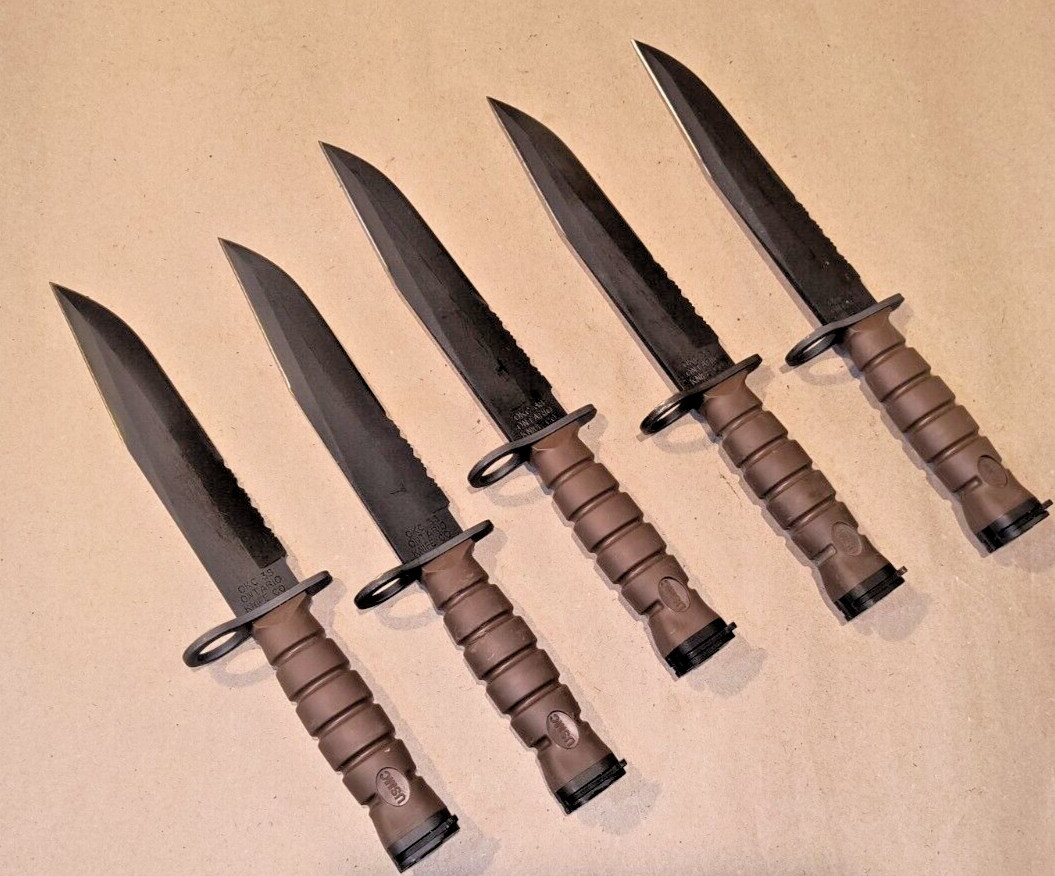 Vintage USMC OKC3S OKC-3S Marine Corps Knife Bayont OKC + Scabbard Black MOLLE Vintage USMC OKC3S OKC-3S Marine Corps Knife Bayont OKC + Scabbard Black MOLLE