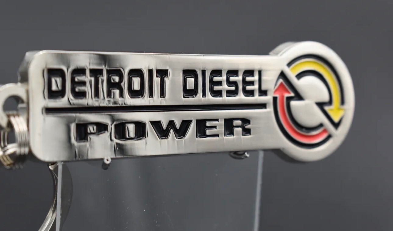 Very unique Detroit Diesel Power Keychains
