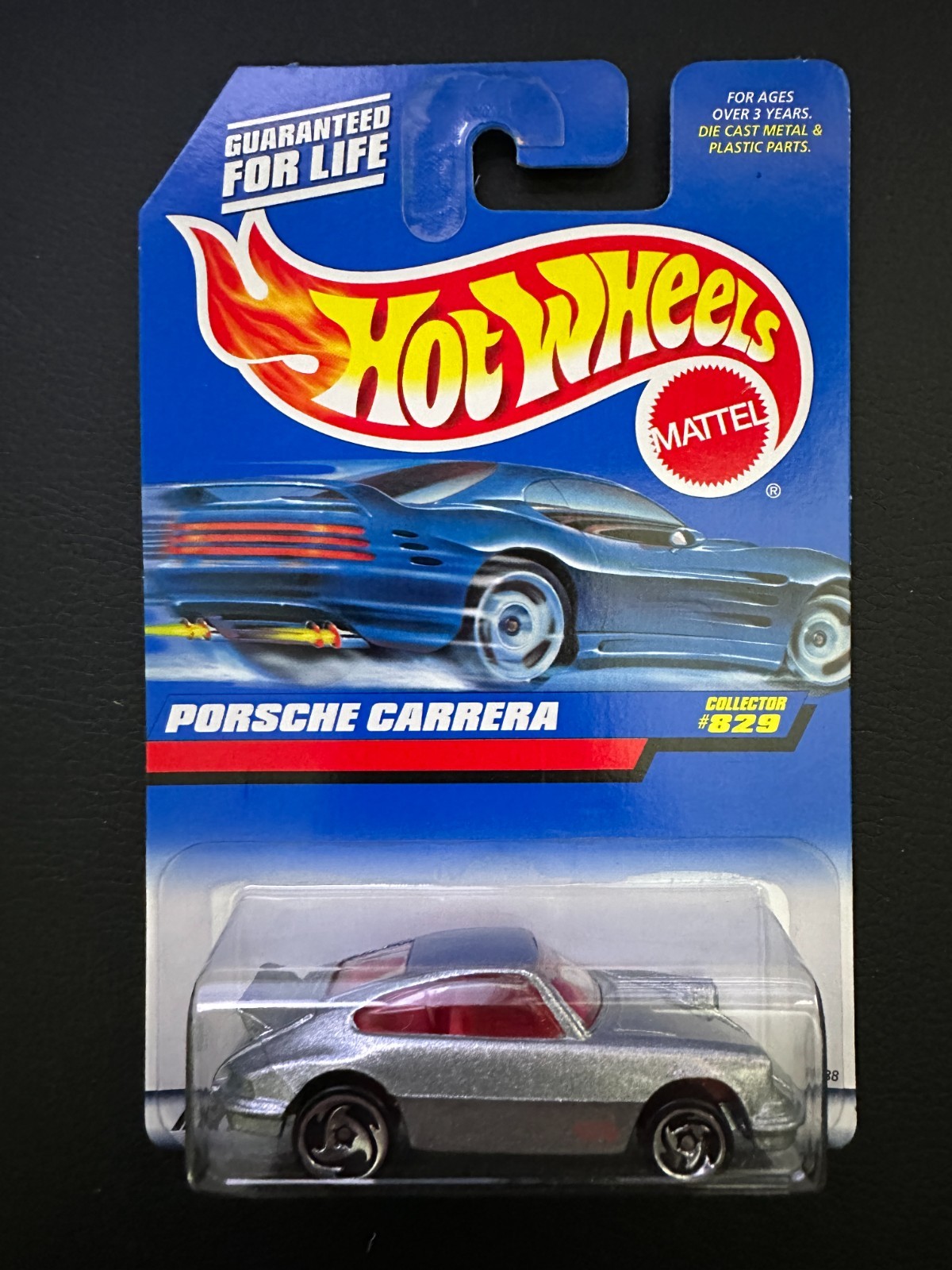 Hot Wheels #829 | Porsche Carrera (Metalflake Silver) Hot Wheels #829 | Porsche Carrera (Metalflake Silver)