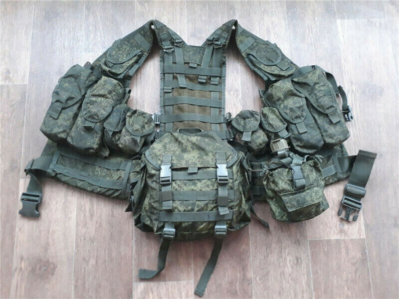 Stock IN US Russian Tactical 6SH117 Molle Bag Emr Combat Equipment Replica Vest Stock IN US Russian Tactical 6SH117 Molle Bag Emr Combat Equipment Replica Vest