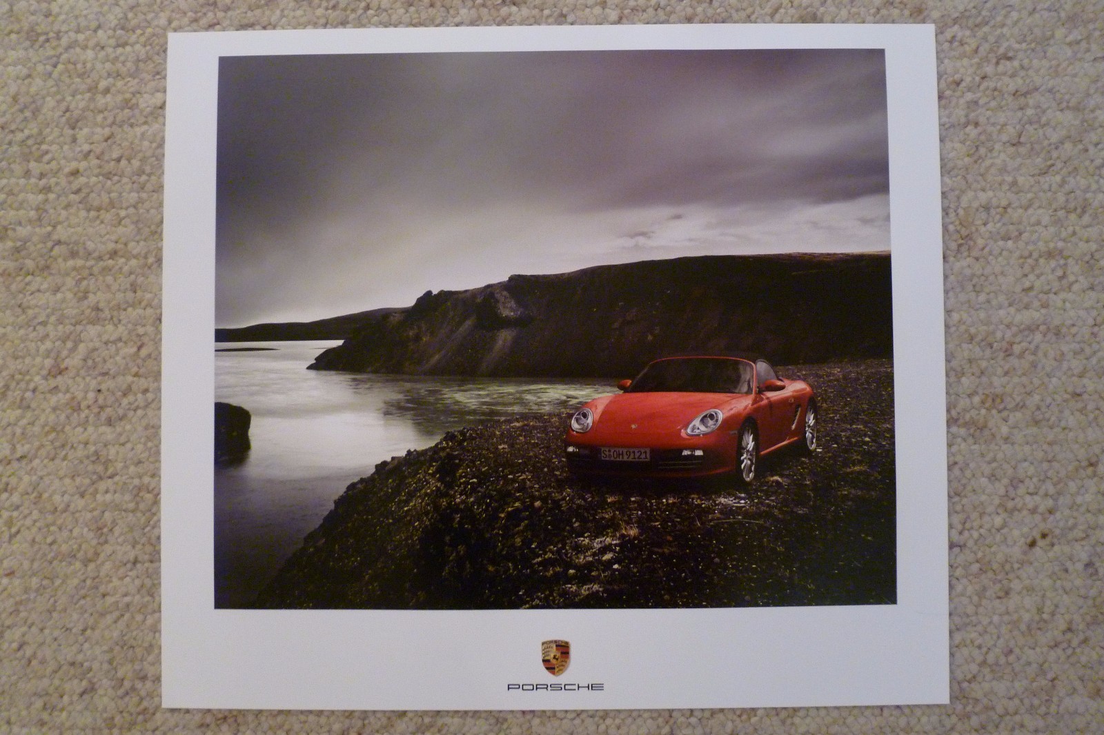 2007 Porsche Boxster S Showroom Advertising Sales Poster - RARE Awesome L@@K 2007 Porsche Boxster S Showroom Advertising Sales Poster - RARE Awesome L@@K