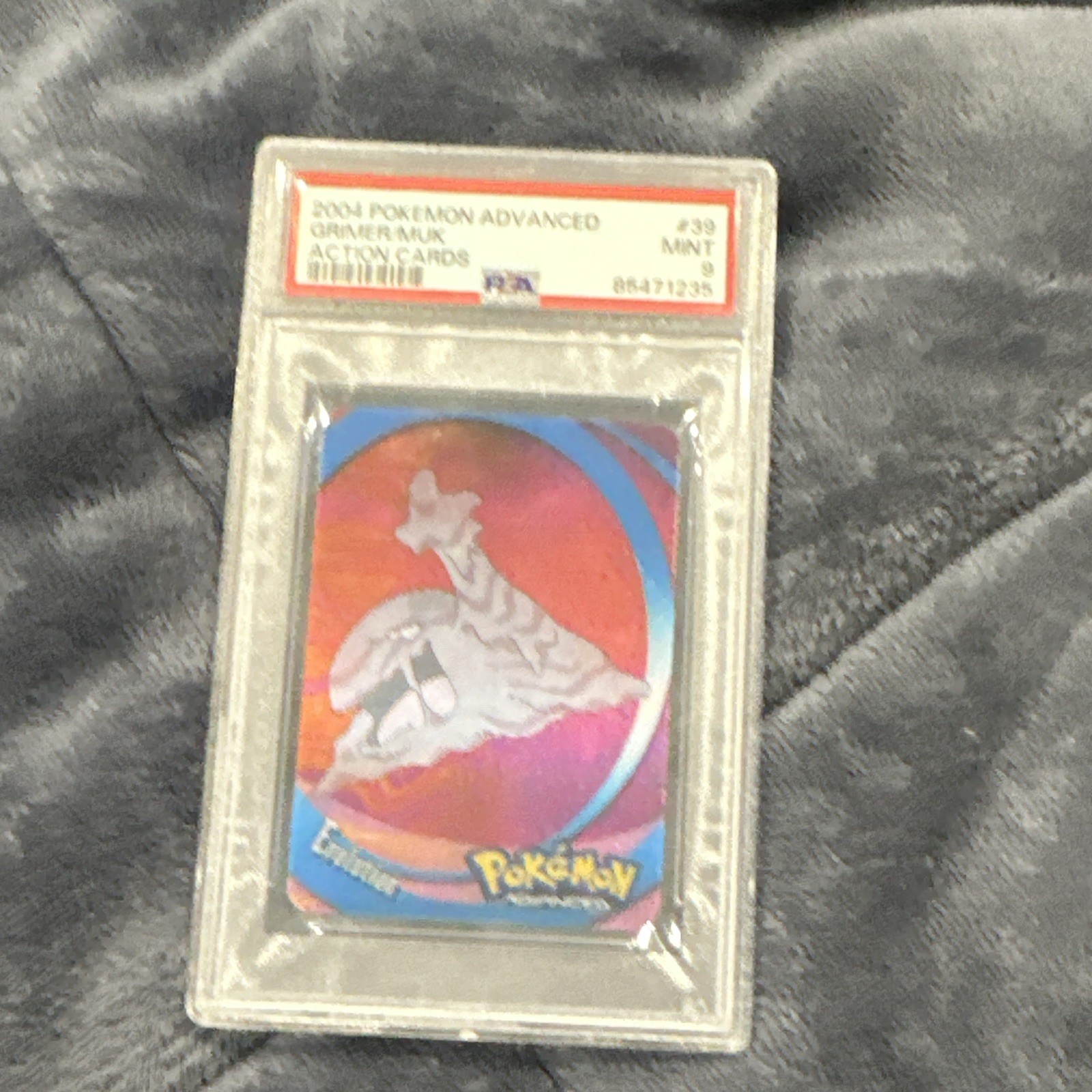 Panini 2004 Pokémon Advanced #39 Grimer/Muk Trading Card PSA 9 Graded Panini 2004 Pokémon Advanced #39 Grimer/Muk Trading Card PSA 9 Graded