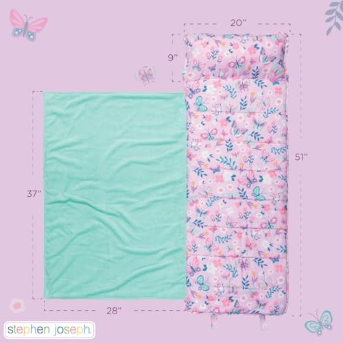 STEPHEN JOSEPH TODDLER ALL OVER PRINT NAP MAT WITH SOFT BLANKET AND - BEE STEPHEN JOSEPH TODDLER ALL OVER PRINT NAP MAT WITH SOFT BLANKET AND - BEE