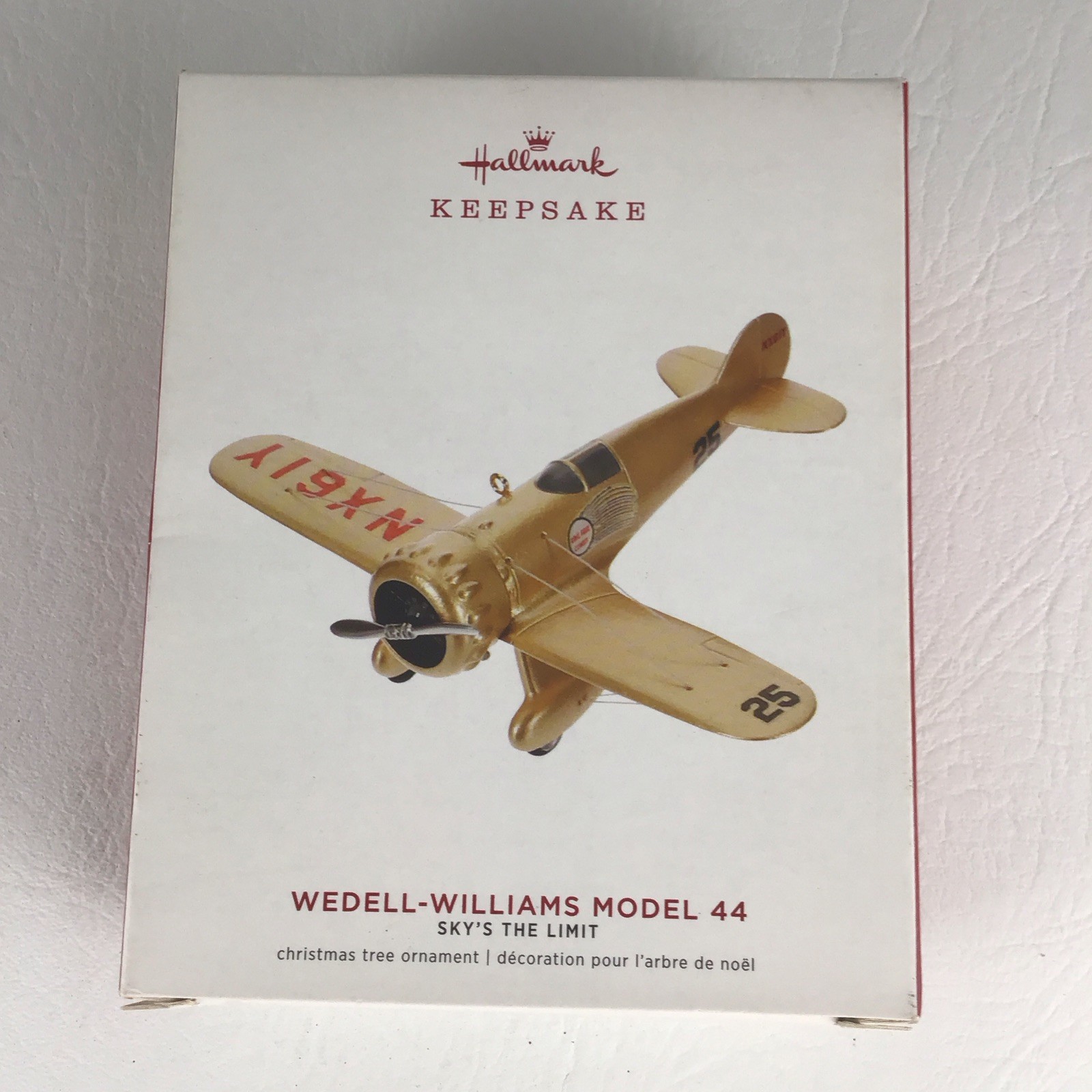 Hallmark Sky's The Limit Wedell Willaims Model 44 Airplane Ornament New 2019 Hallmark Sky's The Limit Wedell Willaims Model 44 Airplane Ornament New 2019