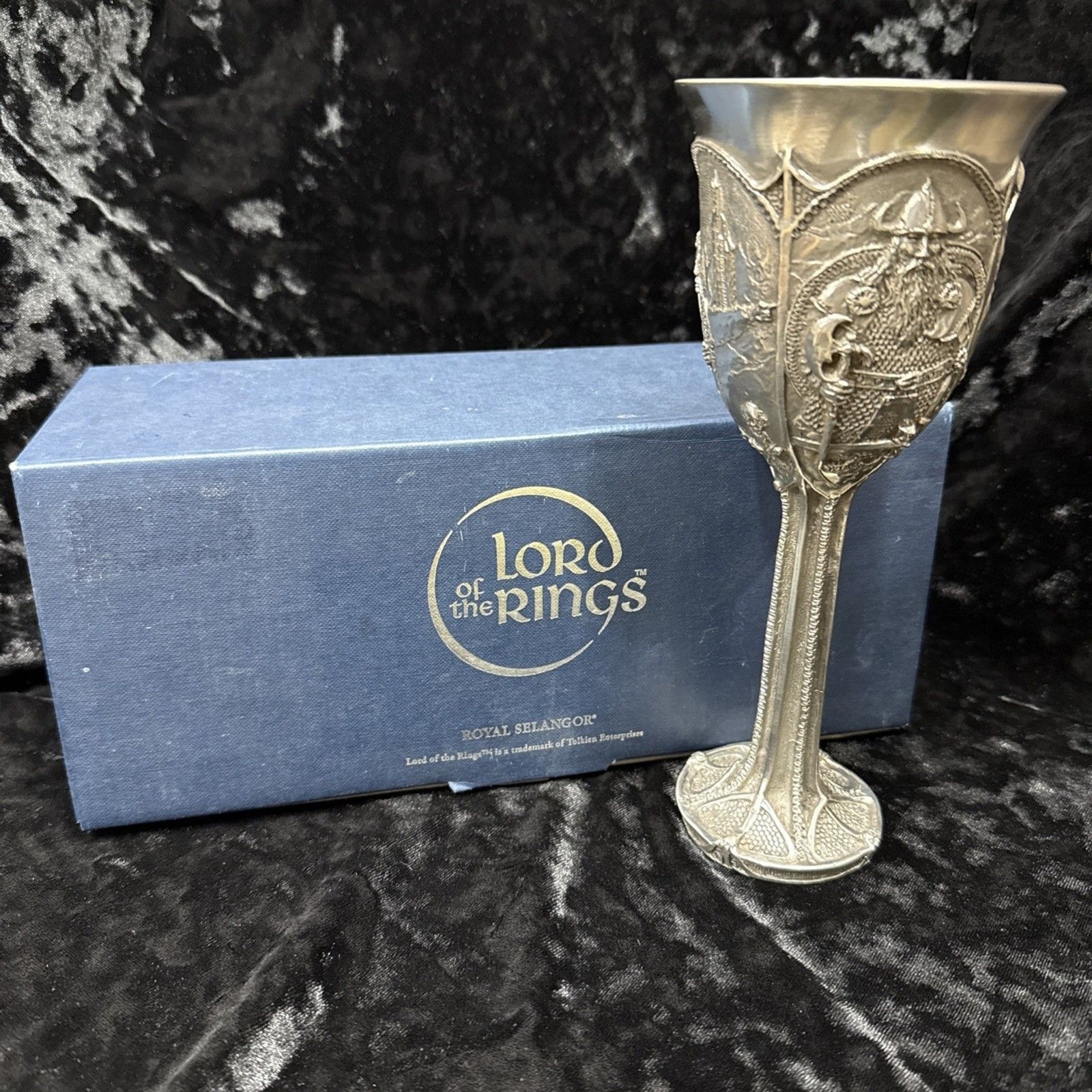 Royal Selangor ‘The Lord Of The Rings’ Pewter Goblet “The Ring” #272509 Signed Royal Selangor ‘The Lord Of The Rings’ Pewter Goblet “The Ring” #272509 Signed