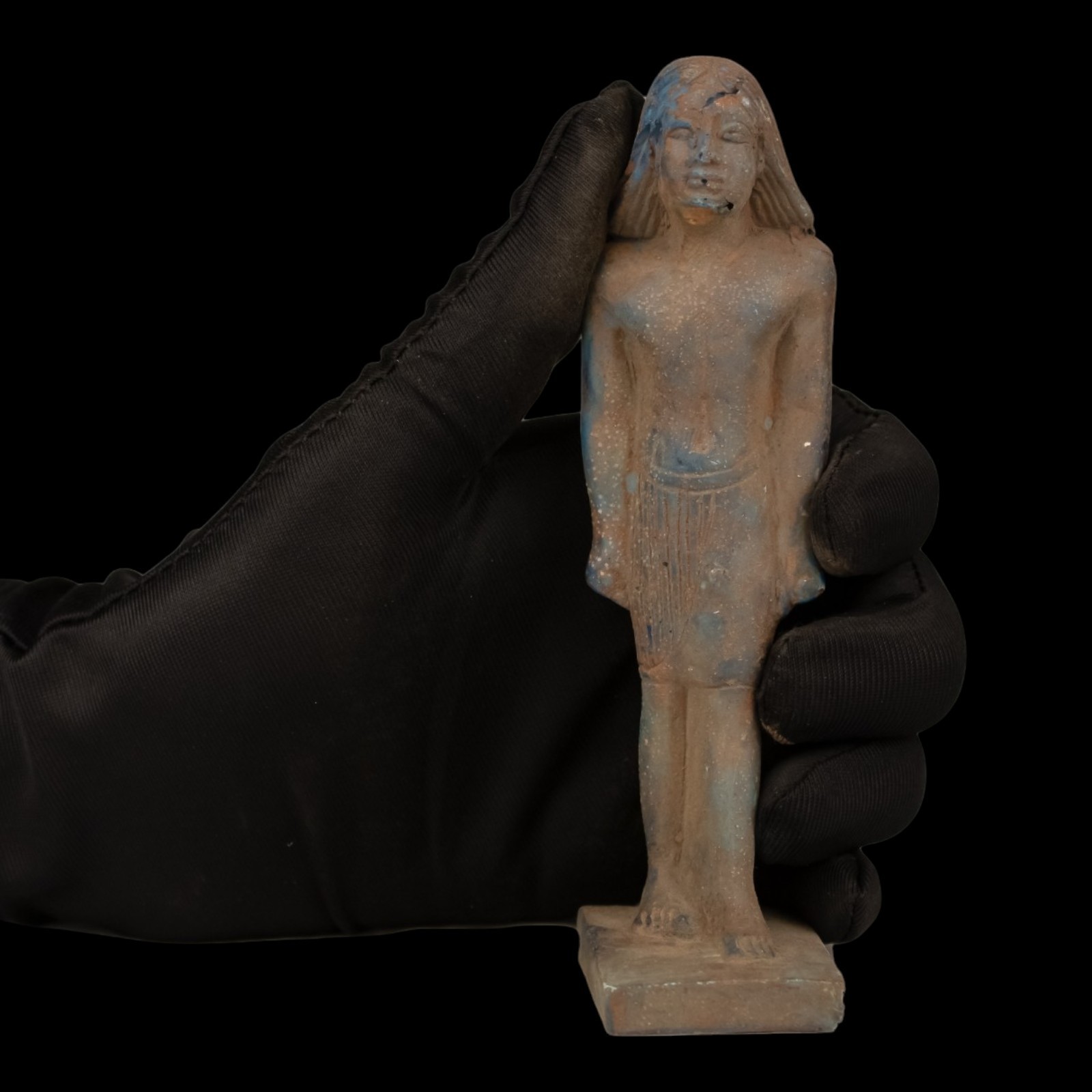 Rare Ancient Egyptian People Pharaonic King Statue Antique Mythology BC Rare Ancient Egyptian People Pharaonic King Statue Antique Mythology BC