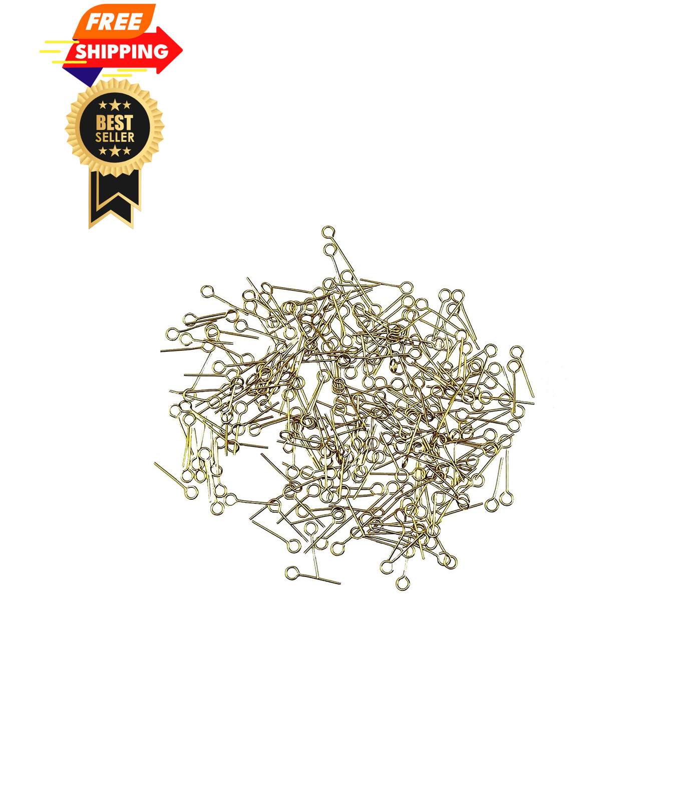 GAWEGM Ship Model Accessory - Brass Nails & Hooks for Wooden miniature, brass