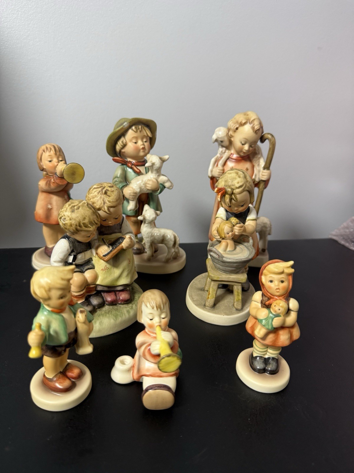 Vintage Goebel Hummel Figurines Lot of 8 – German Porcelain Collectibles Vintage Goebel Hummel Figurines Lot of 8 – German Porcelain Collectibles