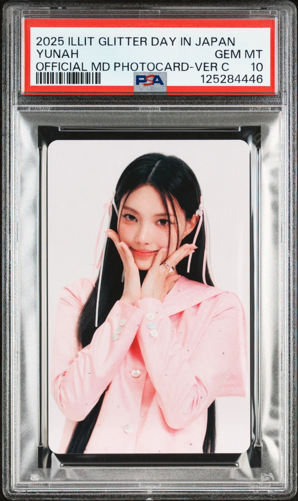 2025 ILLIT GLITTER DAY IN JAPAN OFFICIAL MERCHANDISE PHOTOCARDS YUNAH PSA 10 2025 ILLIT GLITTER DAY IN JAPAN OFFICIAL MERCHANDISE PHOTOCARDS YUNAH PSA 10