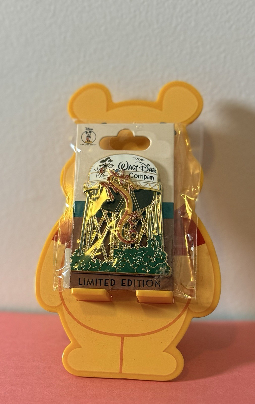 Disney Employee Center DEC Mushu Mulan Walt Disney Water Tower Pin LE 250 New Disney Employee Center DEC Mushu Mulan Walt Disney Water Tower Pin LE 250 New