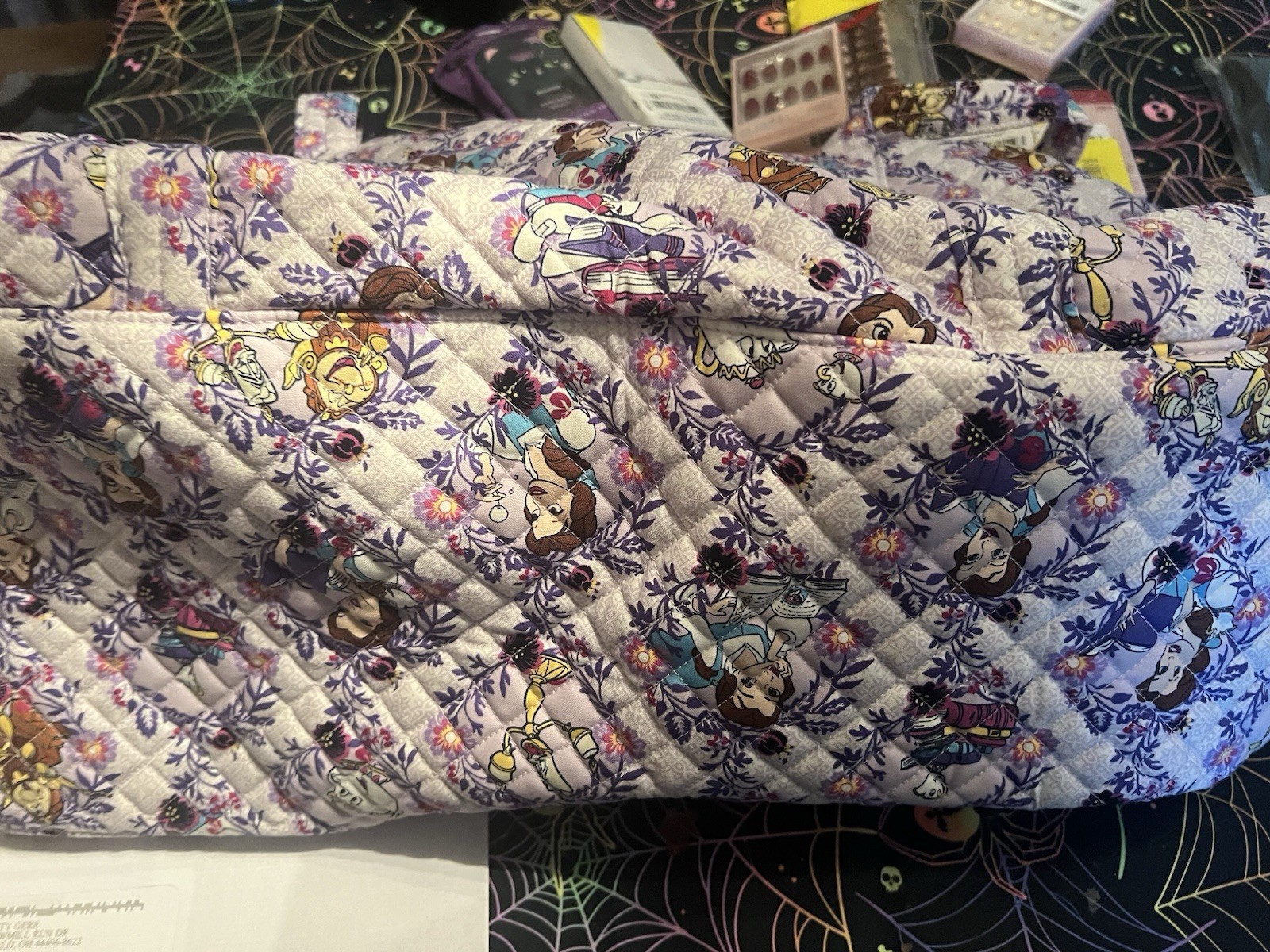 VERA BRADLEY x DISNEY Large Travel Duffle Bag - BEAUTY & THE BEAST NWT VERA BRADLEY x DISNEY Large Travel Duffle Bag - BEAUTY & THE BEAST NWT