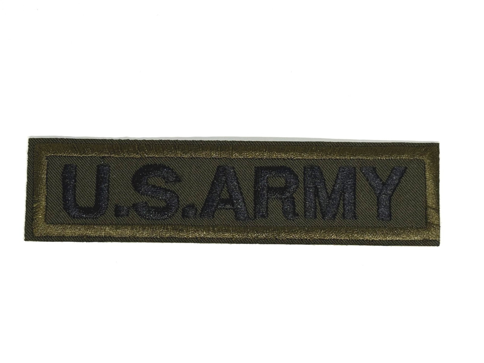 "U.S. ARMY" ~ Sew On Patch for BDU's 4.75x 1.1 inches p8-7 "U.S. ARMY" ~ Sew On Patch for BDU's 4.75x 1.1 inches p8-7