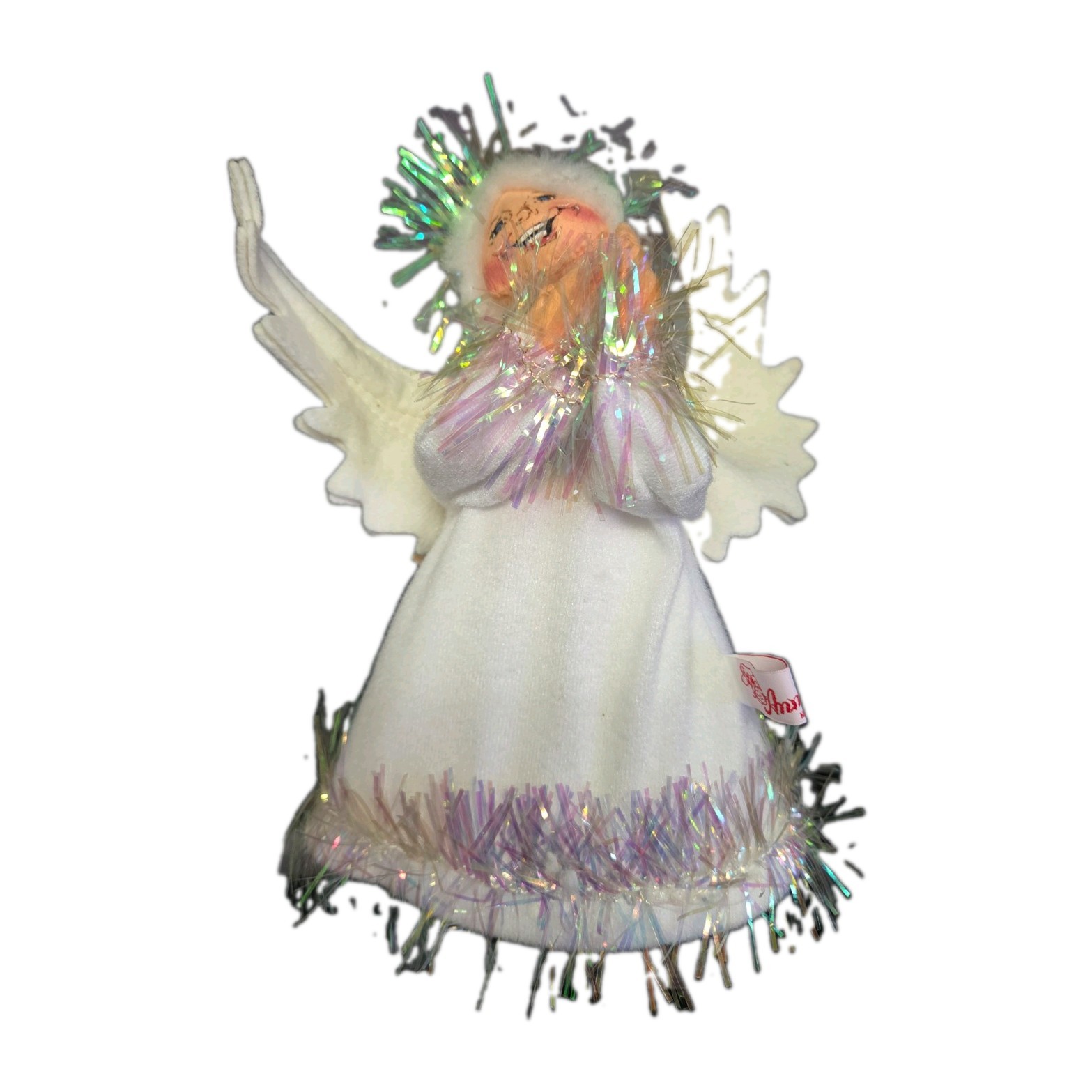 Vintage 94 Annalee Angel Tree Topper 10" Vintage 94 Annalee Angel Tree Topper 10"