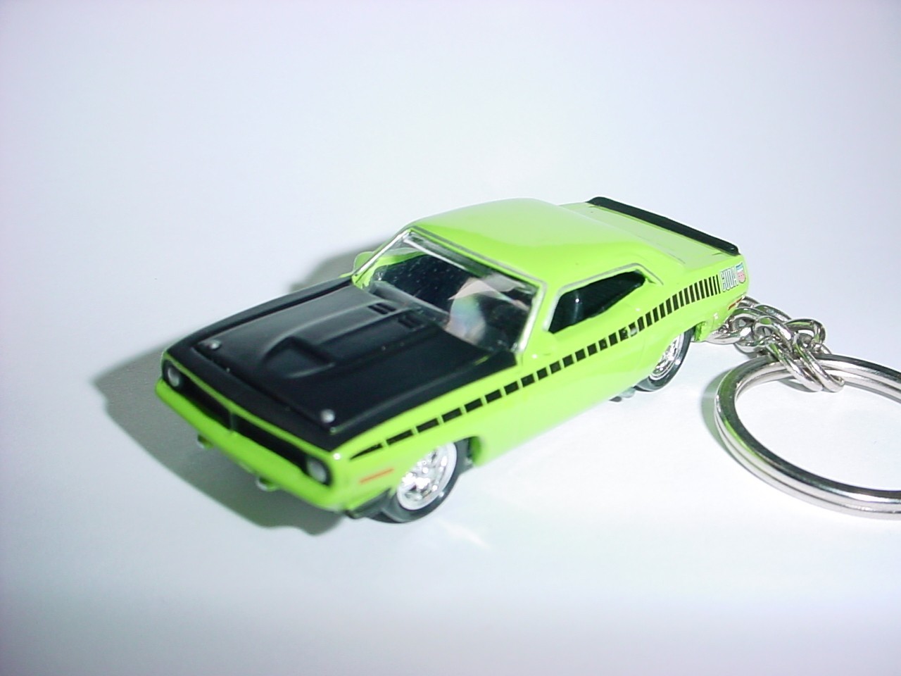 3D 70' PLYMOUTH AAR BARRACUDA CUSTOM KEYCHAIN keyring key MOPAR HEMI 1970 Cuda