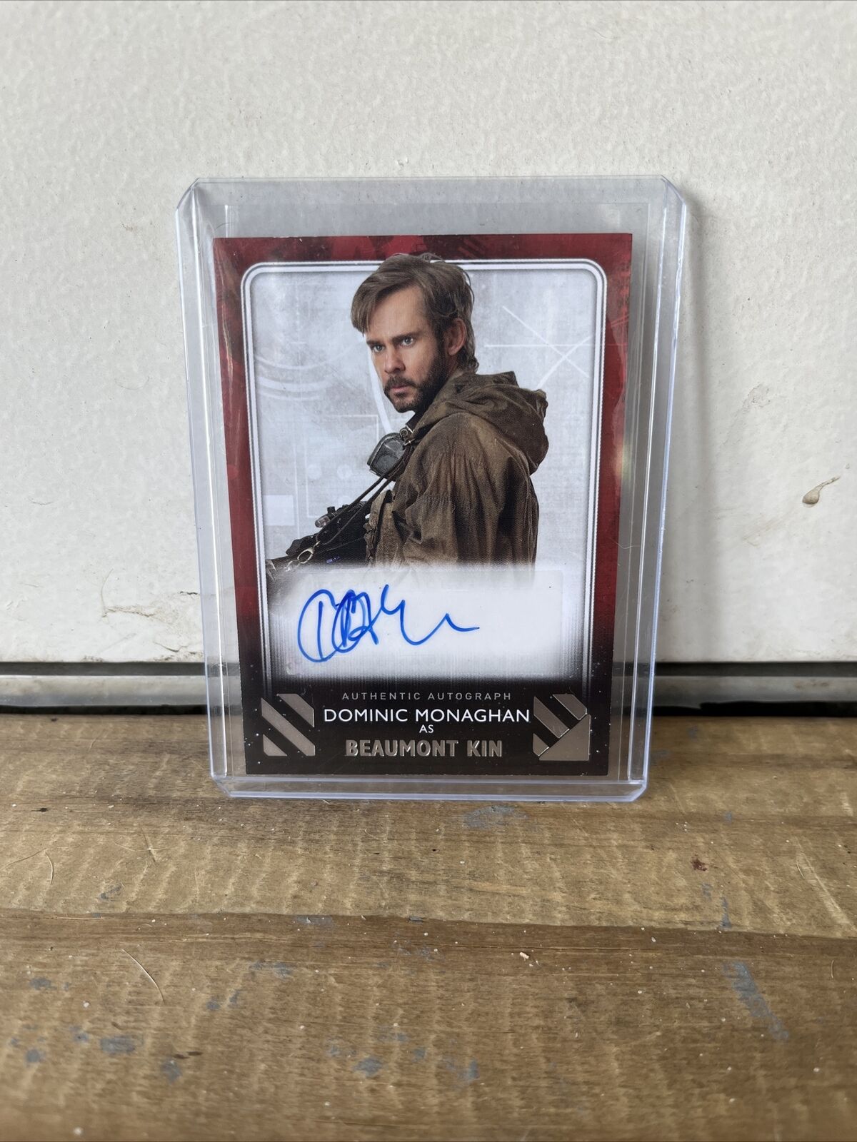 Topps Star Wars Rise Of Skywalker Autograph Card Numbered 85/99 Beaumont Kin