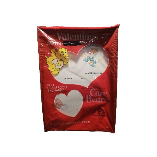 Care Bears Valentines Vintage 1986 NEW Box of 30 Care Bears Valentines Vintage 1986 NEW Box of 30