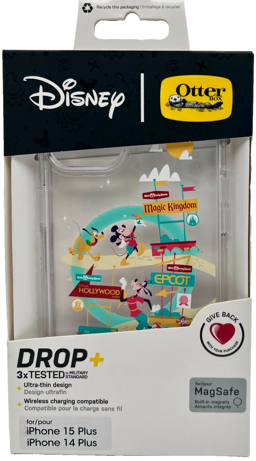 Disney Otter Box Play in the Park WDW iPhone 14-Plus/15-Plus MagSafe Case Disney Otter Box Play in the Park WDW iPhone 14-Plus/15-Plus MagSafe Case