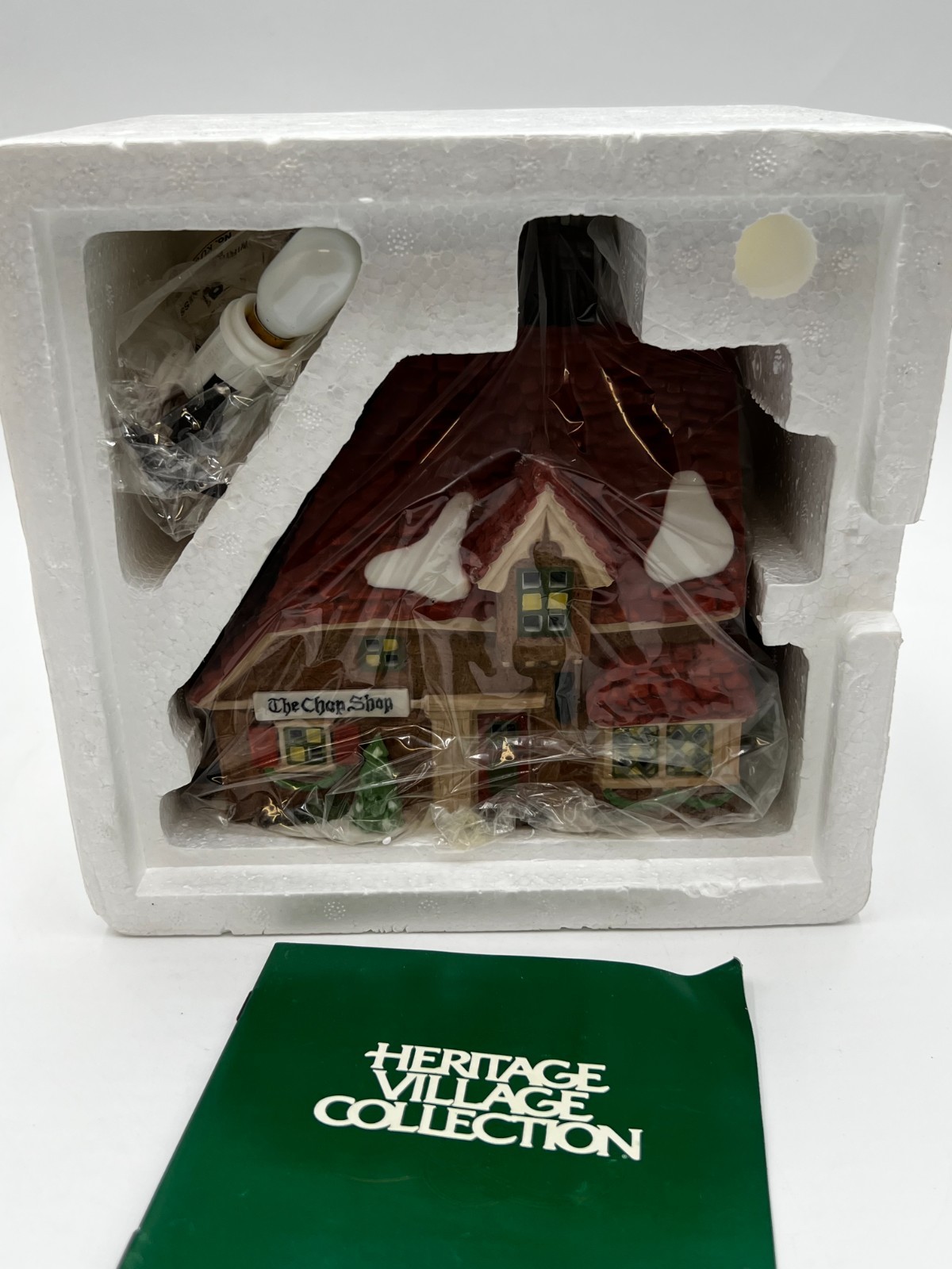 Dept 56 Dickens Village The Chop Shop 58333 Christmas Porcelain Building NEW Dept 56 Dickens Village The Chop Shop 58333 Christmas Porcelain Building NEW