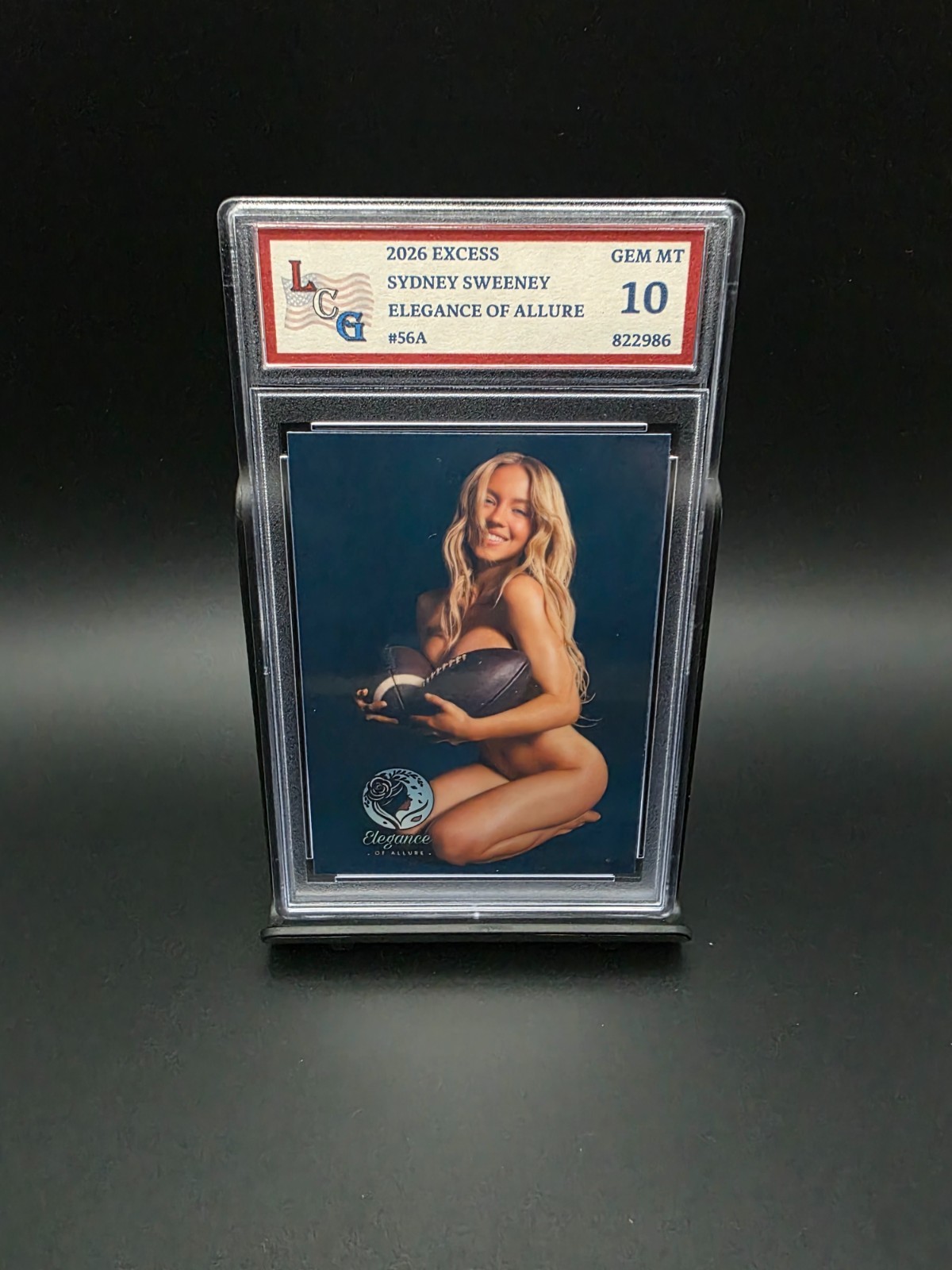 Sydney Sweeney #56A Elegance Series LCG 10 Gem Mint eXcess Collectibles Sydney Sweeney #56A Elegance Series LCG 10 Gem Mint eXcess Collectibles