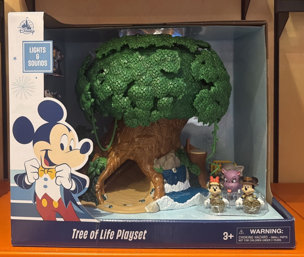 WDW Disney Parks Safari Mickey & Minnie Animals Tree Of Life Play Set Toy NEW WDW Disney Parks Safari Mickey & Minnie Animals Tree Of Life Play Set Toy NEW