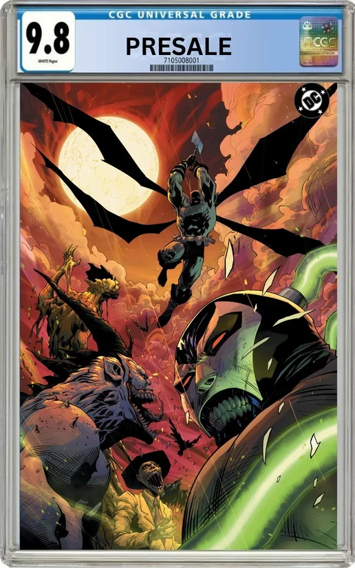 PRESALE 10/28/26 CGC 9.8 Absolute Batman 25 Exclusive Full Art variant Benjamin PRESALE 10/28/26 CGC 9.8 Absolute Batman 25 Exclusive Full Art variant Benjamin