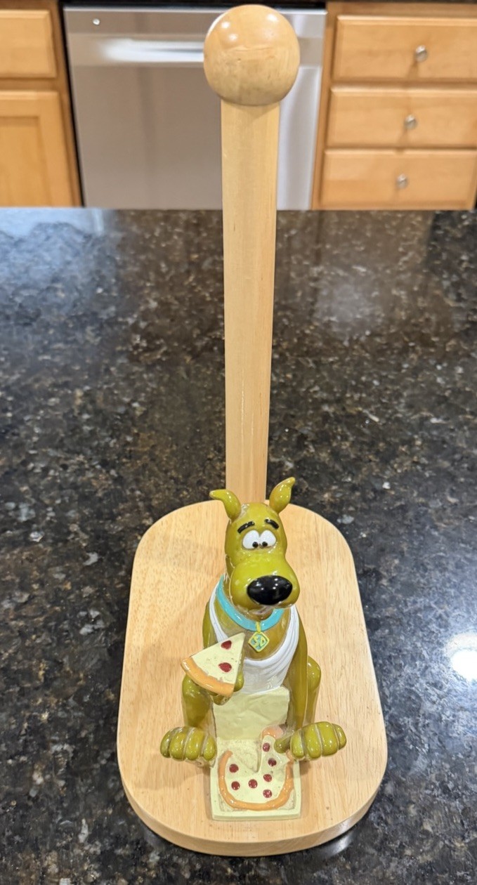 Scooby Doo Paper Towel Holder Warner Bros Studio Store Exclusive excellent RARE