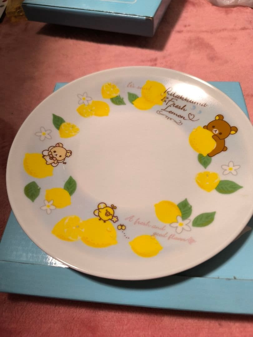 San-X Rilakkuma Fresh Lemon Dish Lawson 2015 Set San-X Rilakkuma Fresh Lemon Dish Lawson 2015 Set