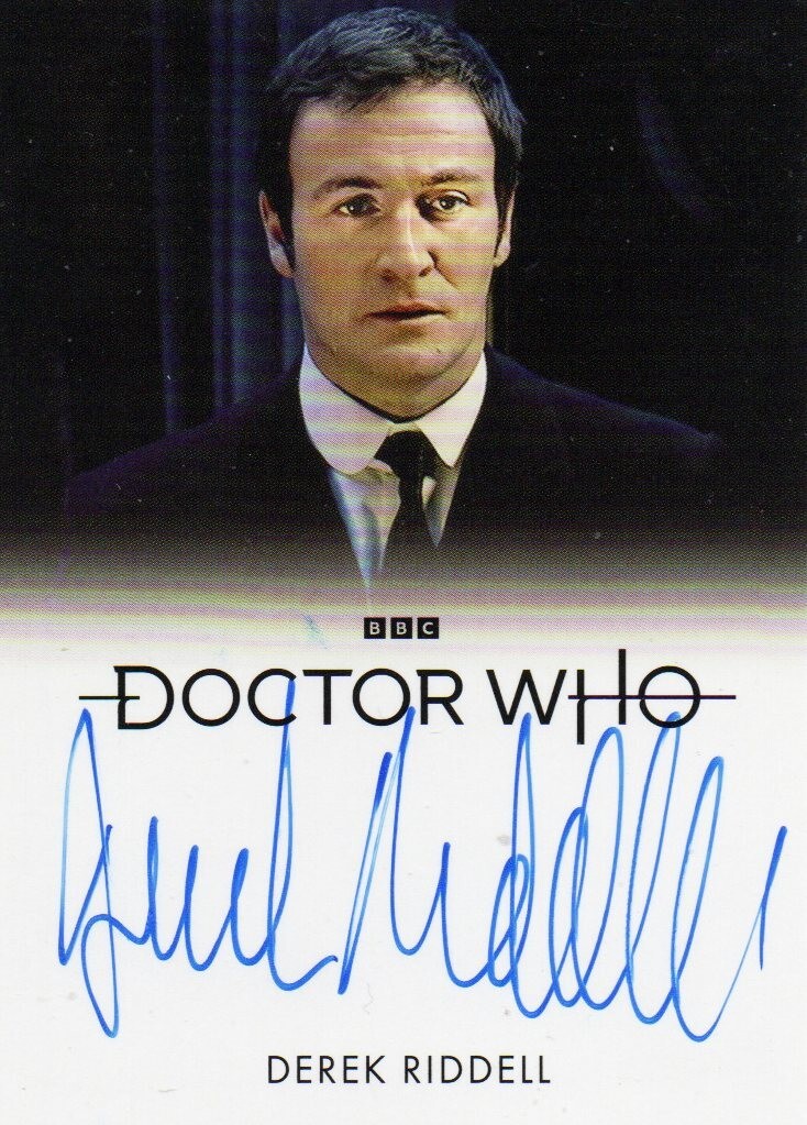 Doctor Who Series 5-7: Derek Riddell, Robert MaCleish Full Bleed Autograph Card Doctor Who Series 5-7: Derek Riddell, Robert MaCleish Full Bleed Autograph Card