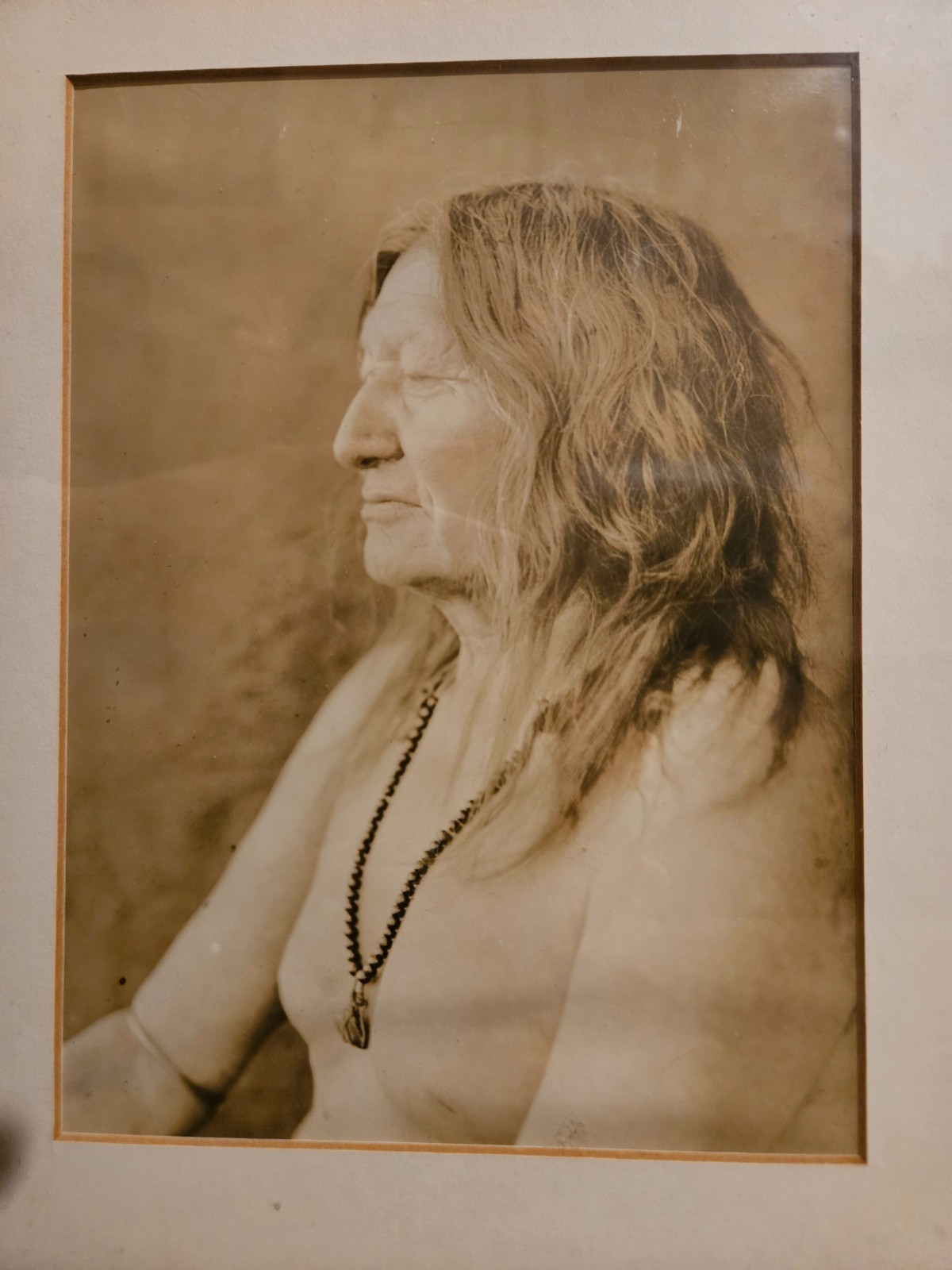 "Two Moons Cheyenne Warrior & Chief" Native American Portrait for Wanamaker Exp
