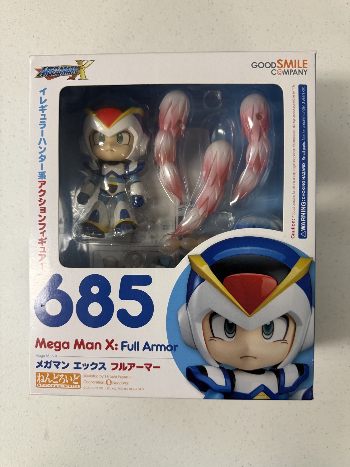 Good Smile Nendoroid #685 Mega Man X: Full Armor Good Smile Nendoroid #685 Mega Man X: Full Armor