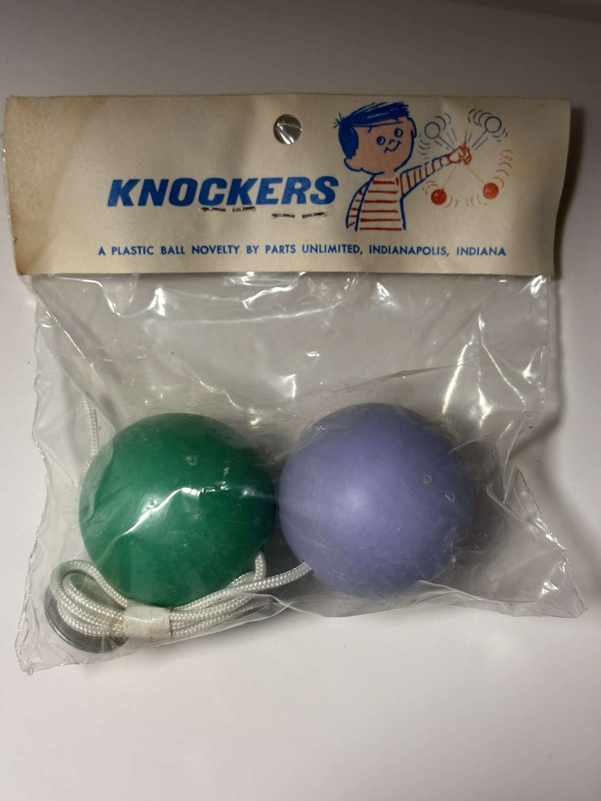 Vintage KNOCKERS Clackers NEW IN PKG Vintage KNOCKERS Clackers NEW IN PKG