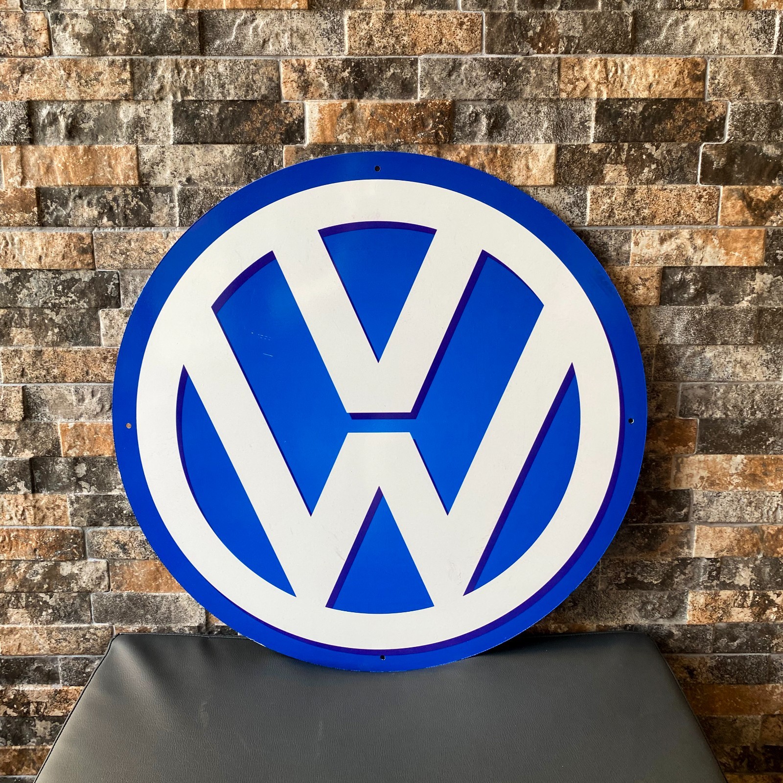 Vintage- High Quality- Volkswagen sign - 19.7" (50cm) Vintage- High Quality- Volkswagen sign - 19.7" (50cm)