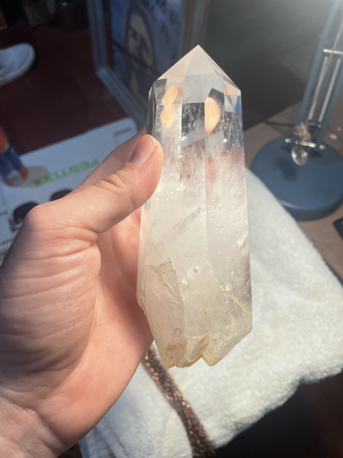 Double Terminated Himalayan Quartz Polished 
