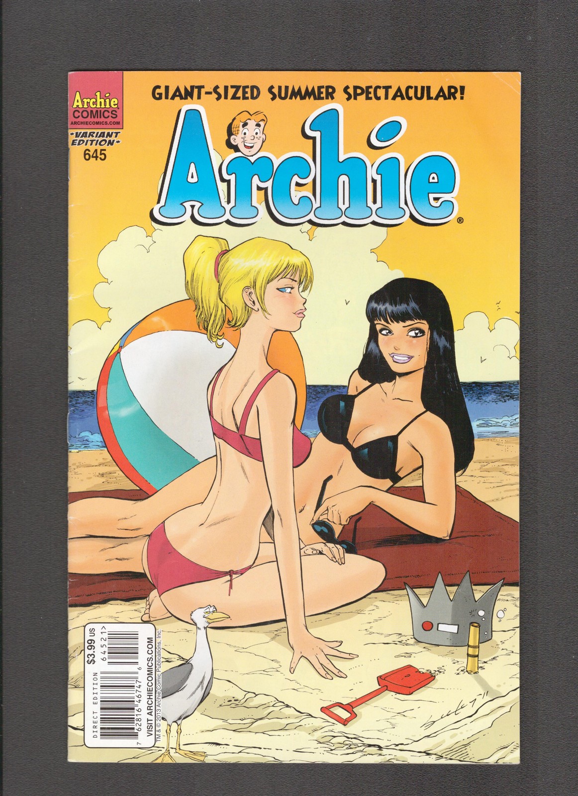 Archie #645 (2013) Tim Seeley Beach Variant Archie Comics Archie #645 (2013) Tim Seeley Beach Variant Archie Comics