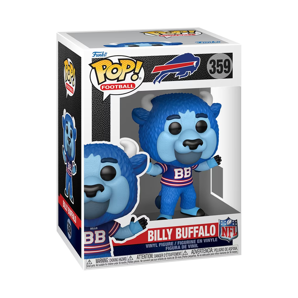 [SALE] Buffalo Bills Funko Billy Buffalo NFL Mascot Pop Vinyl Figure - US STOCK