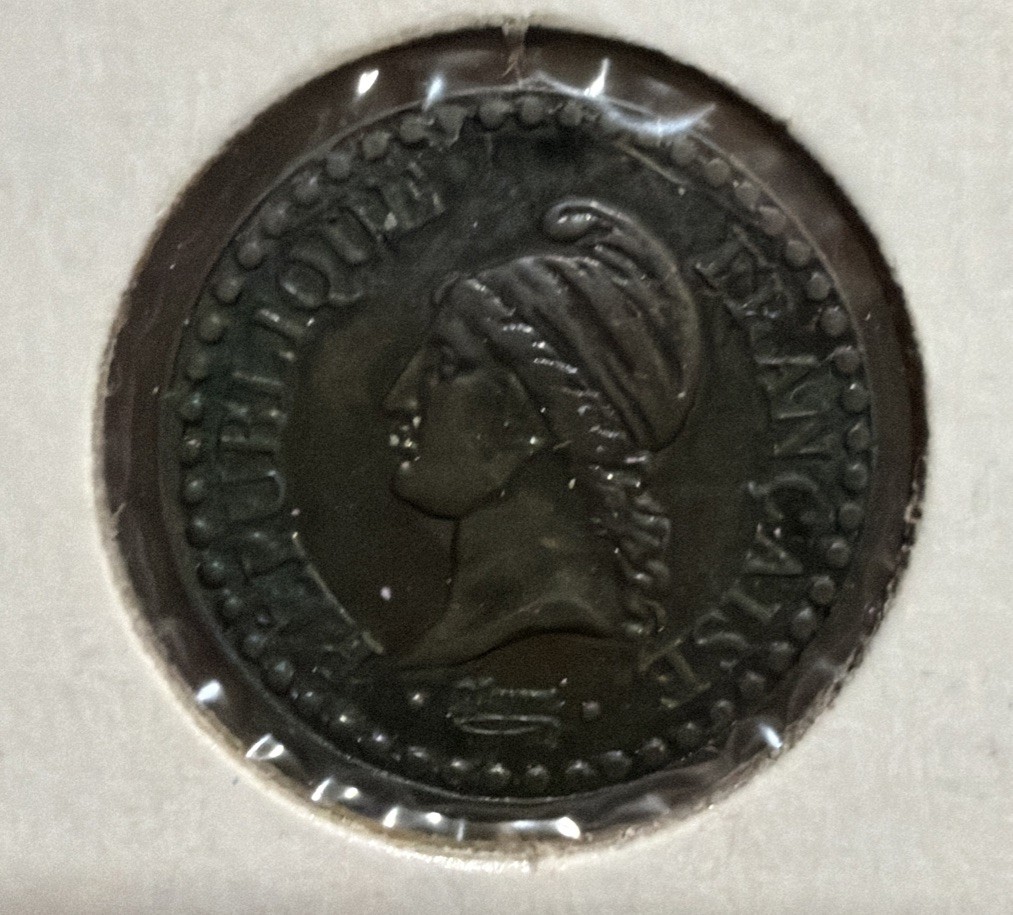 1848-A FRANCE 1 CENTIME NICE GRADE COPPER COIN~18MM~KM#754 1848-A FRANCE 1 CENTIME NICE GRADE COPPER COIN~18MM~KM#754