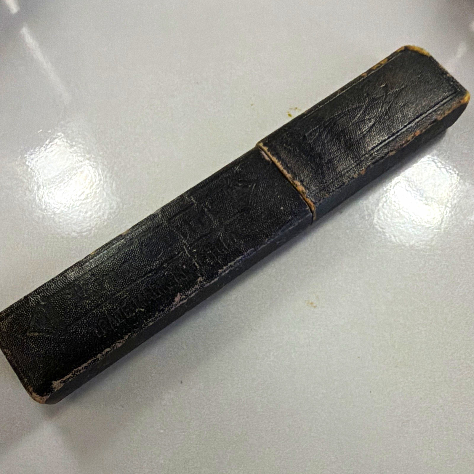 Vintage H. Boker & Co. King Cutter Straight Razor Solingen Ger. Gold Wash W/ Box Vintage H. Boker & Co. King Cutter Straight Razor Solingen Ger. Gold Wash W/ Box