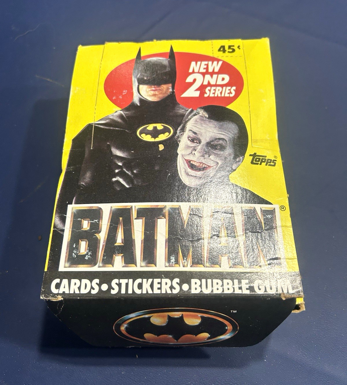 Topps Batman Series 2 1989 Trading Card Box 300 Cards 32 Stickers Topps Batman Series 2 1989 Trading Card Box 300 Cards 32 Stickers